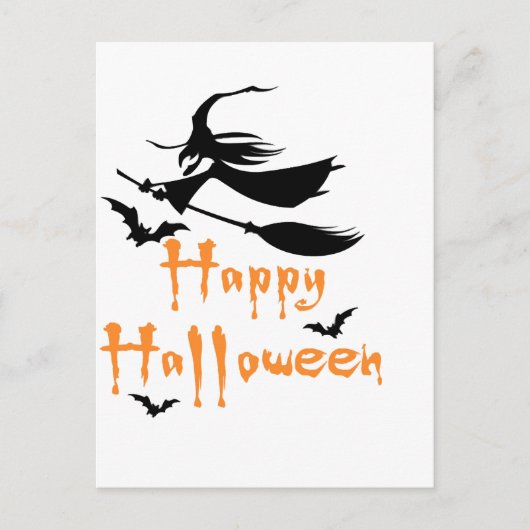 ハッピー ハロウィン ポストカード (正面)