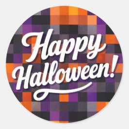 ハッピー ハロウィン ラウンドシール