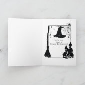 ハッピー・ハロウィン　墓場からのカード カード (内部)