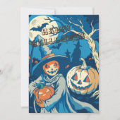 ハッピー・ハロウィン 招待状 (正面)