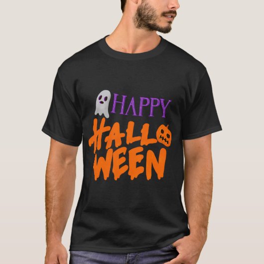 ハッピー ハロウィン Tシャツ (正面)