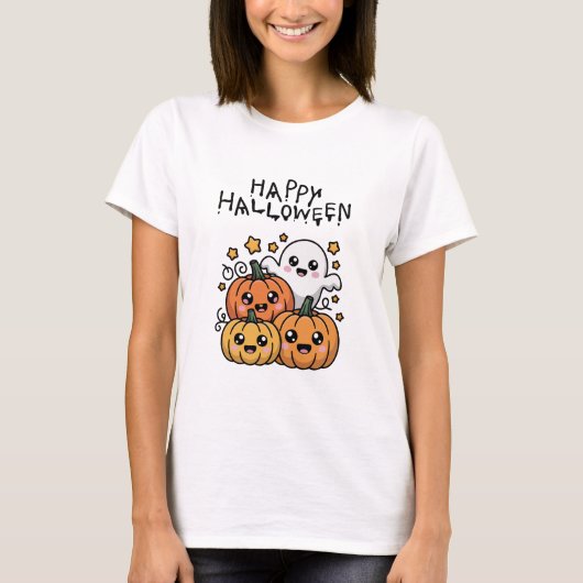 ハッピー ハロウィン Tシャツ (正面)