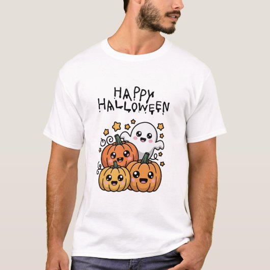 ハッピー ハロウィン Tシャツ (正面)