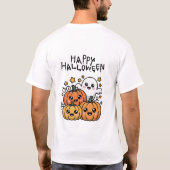 ハッピー ハロウィン Tシャツ (裏面)