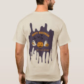 ハッピー ハロウィン Tシャツ (裏面)