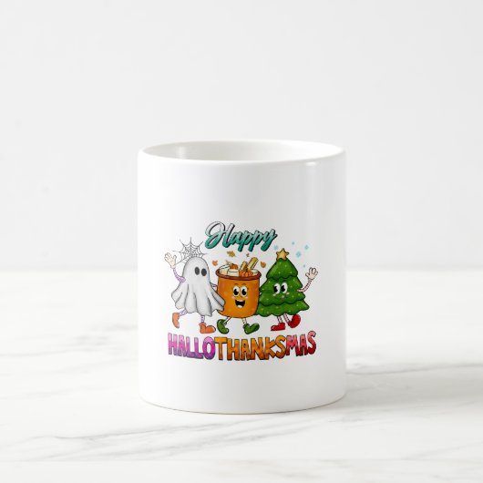 ハッピー ハロサンキュー コーヒーマグカップ (中央)