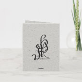 ハッピー・ハンドファスティング サンキューカード (裏面)