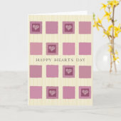 ハッピー ハーツ デー カード (黄色い花)