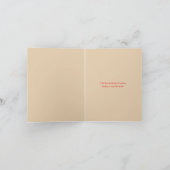 ハッピー ハーツ - 気まぐれなバレンタインデーのパターン カード (内部)