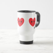 ハッピー ハート トラベルマグ (正面右)