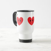 ハッピー ハート トラベルマグ (正面左)