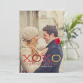 ハッピー ハート フラット カード 5x7 (スタンド正面)