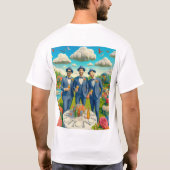 ハッピー バチェラーパーティーチャーム Tシャツ (裏面)