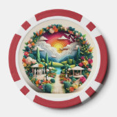 ハッピー バチェラーパーティー ポーカーチップ (裏面)