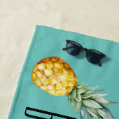 ハッピー・バチェロレッテ・パーティー・ガールズ・トリップ・ウィークエンド・ビーチ ビーチタオル (インサイチュ)