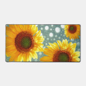 ハッピー・バブリー・ヒマワリ デスクマット (正面)