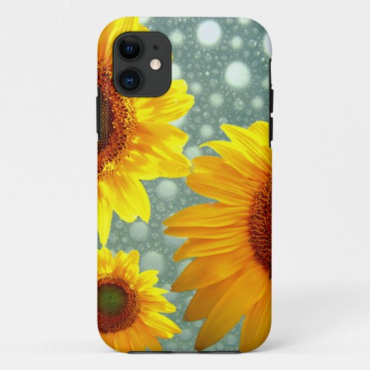 ハッピー・バブリー・ヒマワリ Case-Mate iPhoneケース (裏面)