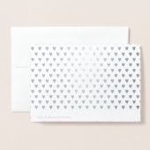 ハッピー・バレンタインディー ラブリー エレガント クラシック 箔カード (裏面封筒付き)