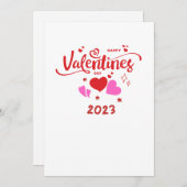 ハッピー・バレンタインデー2023 シーズンカード (正面/裏面)