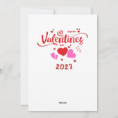 ハッピー・バレンタインデー2023 シーズンカード (裏面)