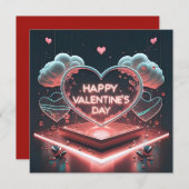 ハッピー・バレンタインデー シーズンカード (正面/裏面)