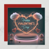 ハッピー・バレンタインデー シーズンカード (正面/裏面)