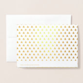 ハッピー・バレンタインデー　ラブリー・エレガント・クラシック 箔カード (裏面封筒付き)