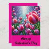 ハッピー・バレンタイン４ シーズンカード (正面/裏面)