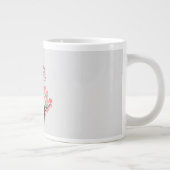 ハッピー バレンタイン  ジャンボコーヒーマグカップ (右)