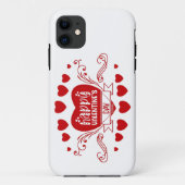 ハッピー バレンタイン デー  スイート バレンタイン ギフト Case-Mate iPhoneケース (裏面)