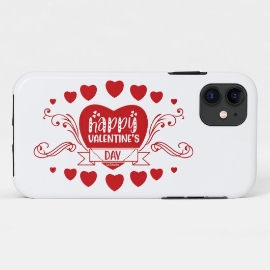 ハッピー バレンタイン デー  スイート バレンタイン ギフト Case-Mate iPhoneケース (裏面(横))