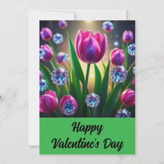 ハッピー バレンタイン 3 シーズンカード (正面)