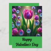 ハッピー バレンタイン 3 シーズンカード (正面/裏面)