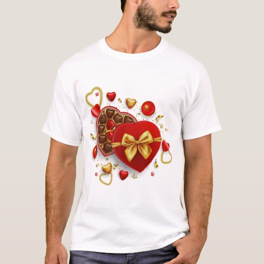 ハッピー バレンタイン Tシャツ ! (正面)
