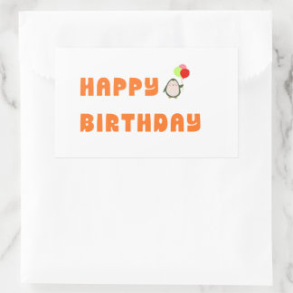 ハッピー バースデー かわいい カラフル ステッカー お誕生日おめでとう