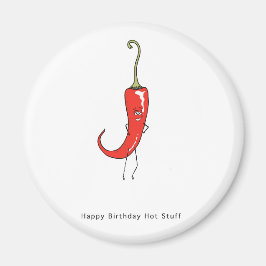 ハッピー・バースデー・ホットスタッフ。誕生日おめでとう マグネット