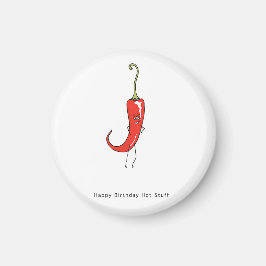 ハッピー・バースデー・ホットスタッフ。誕生日 マグネット
