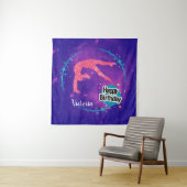 ハッピー バースデー 体操 銀河 タンブリング タペストリー (インサイチュ)