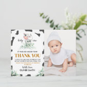 ハッピー バースデー 写真 ありがとう カード (スタンド正面)