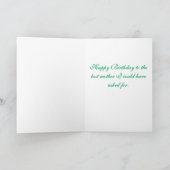 ハッピー・バースデー　最高のママへ　パー・ハッピーより カード (内部)