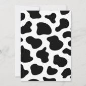 ハッピー バースデー 私の1歳の女の子の誕生日パーティーにお誘いします 招待状 (裏面)