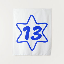 ハッピー・バー・ミッツヴァー・バー・ミッツヴァー・バーミッツヴァ タペストリー