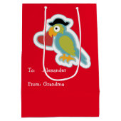 ハッピー・パイレート・バレンタイン ミディアムペーパーバッグ (裏面)