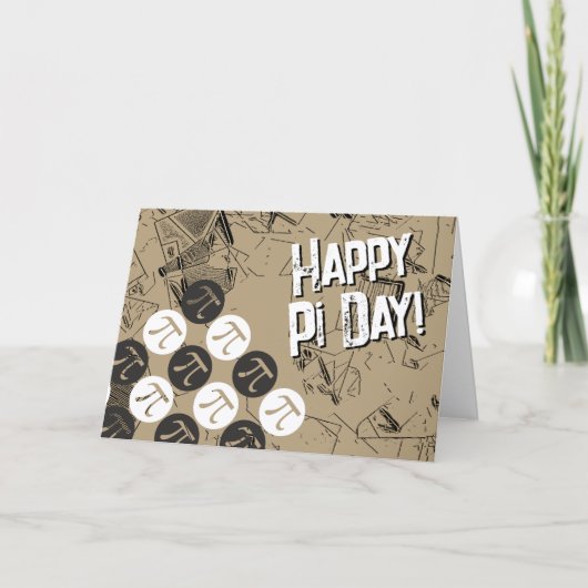 ハッピー・パイ・デイ カード (正面)