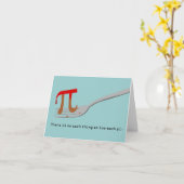 ハッピー・パイ・デイ カード (黄色い花)