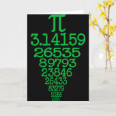 ハッピー・パイ・デイ カード (黄色い花)