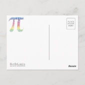 ハッピー・パイ・デイ 祝 |  ポストカード (裏面)