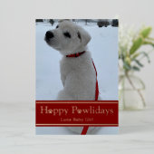 ハッピー・パウリデイズ 箔シーズンカード (立ち正面)