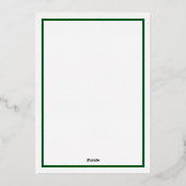 ハッピー・パウリデイズ 箔シーズンカード (裏面)