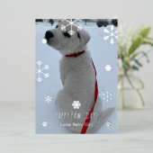 ハッピー・パウリデイズ 箔シーズンカード (立ち正面)